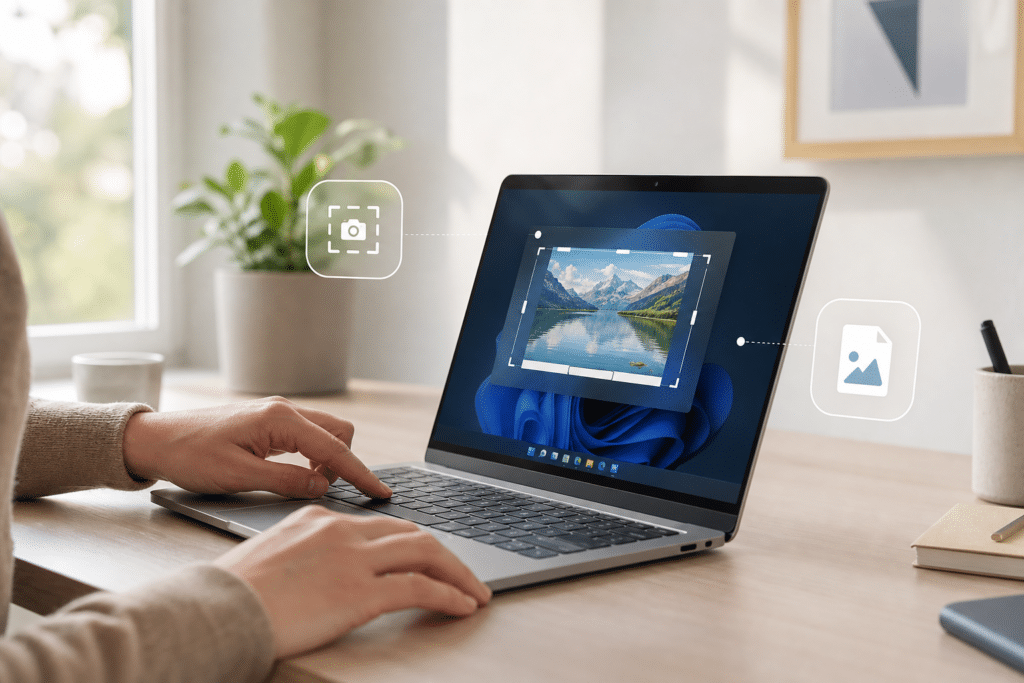 Capture d’écran sur un PC Windows