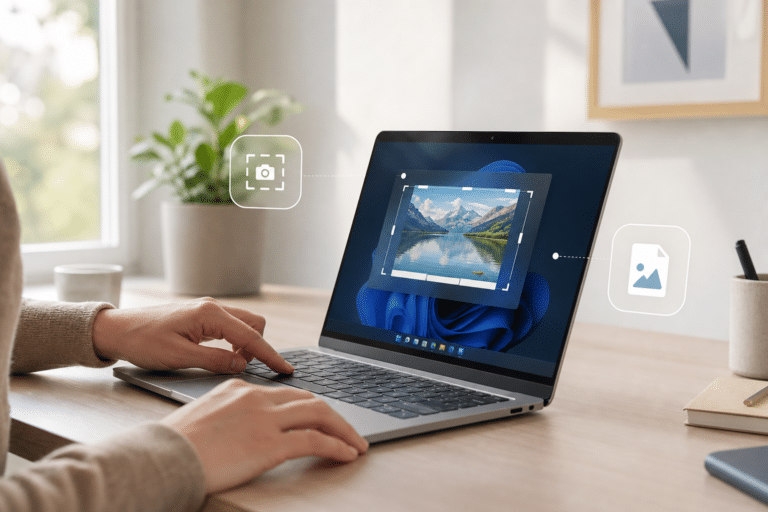 Capture d’écran sur un PC Windows
