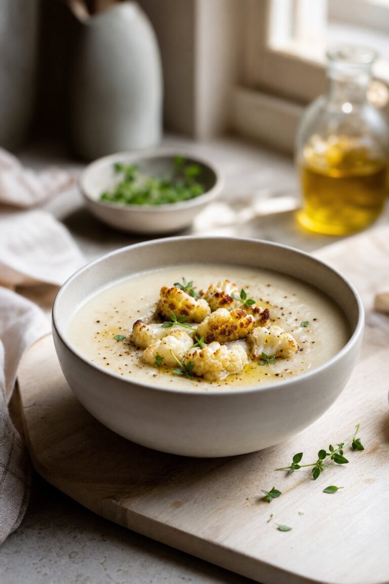Soupe chou fleur