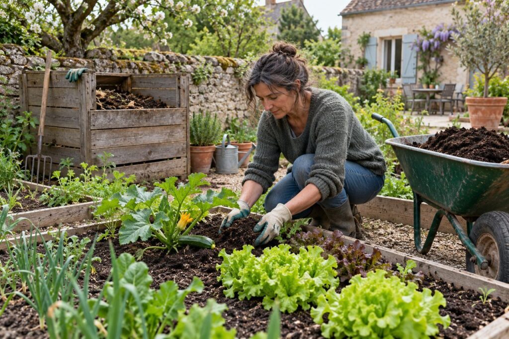Compost au jardin : fabriquer, doser et utiliser un amendement vraiment utile