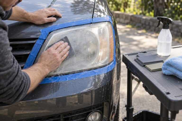 Kit de rénovation pour phares : choisir et réussir le traitement