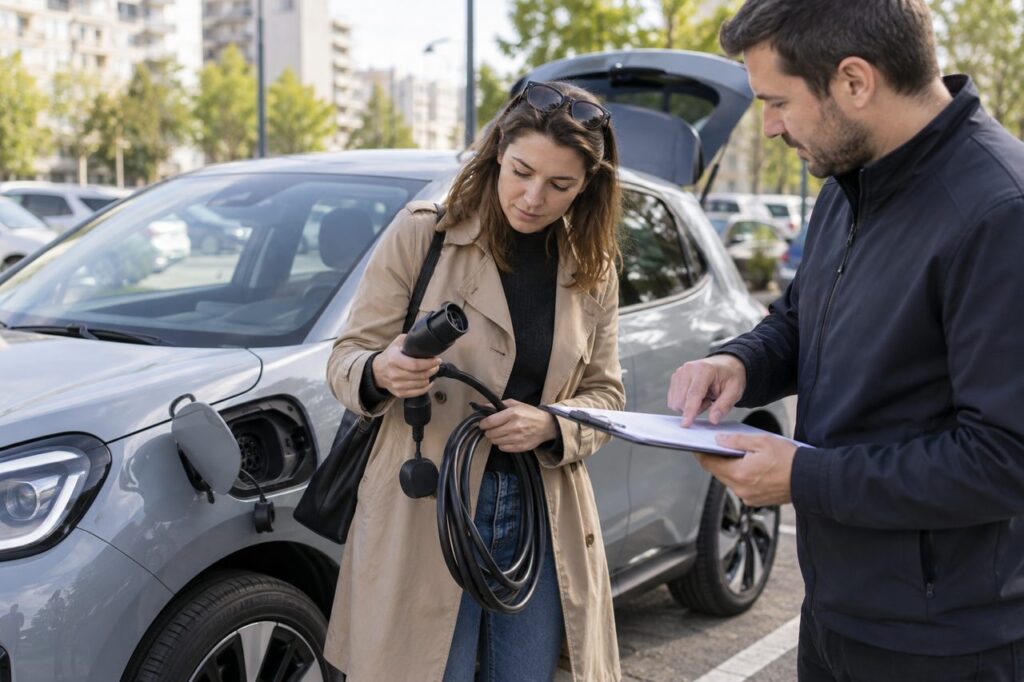 Location d’une voiture électrique au mois : prix, conditions et pièges à éviter
